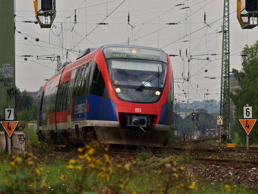 Talent der Euregiobahn am 03.09.2010 auf der KBS 480 als RB20 auf dem Weg von Aachen Hbf nach Langerwehe.