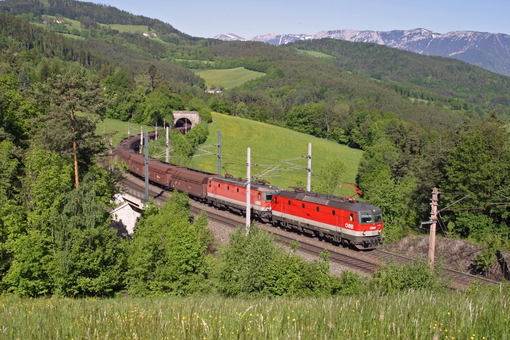 Tandem 1144.122+070 mit GAG-49049 bei Eichberg am 15.5.13