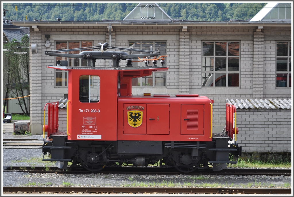 Te 171 203-3  Meiringen  in Meiringen. (03.08.2012)