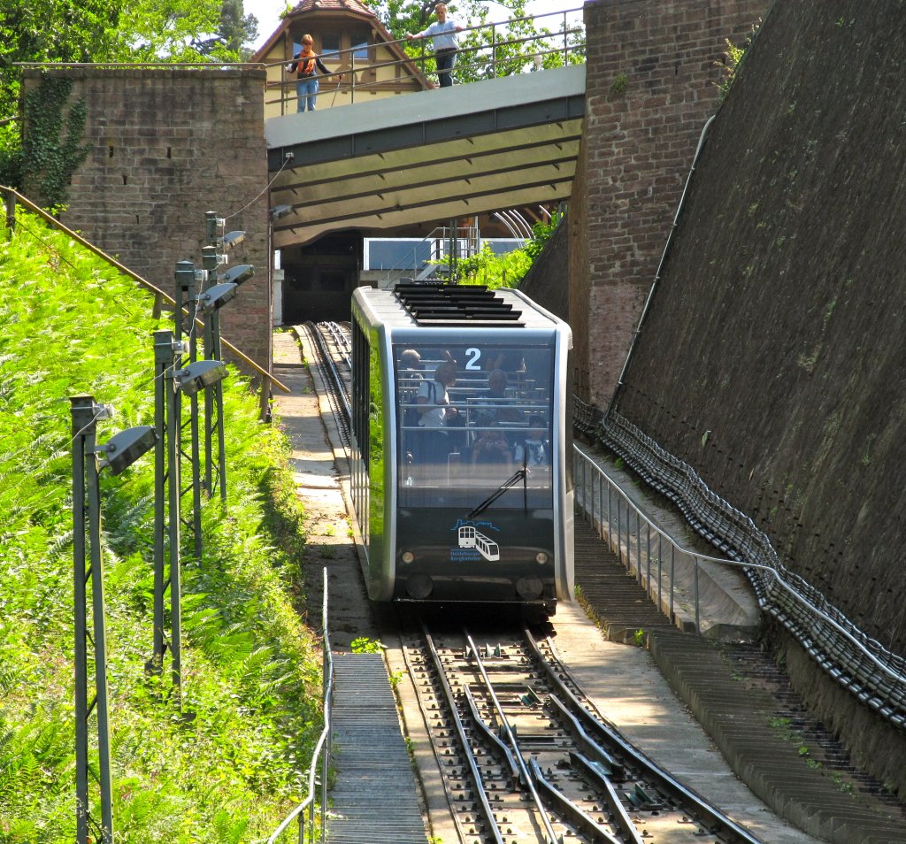 Technisch gesehen ist die Heidelberger Bergbahn sehr interessant. Man konnte sie auch am 2.6.2011 bewundern!