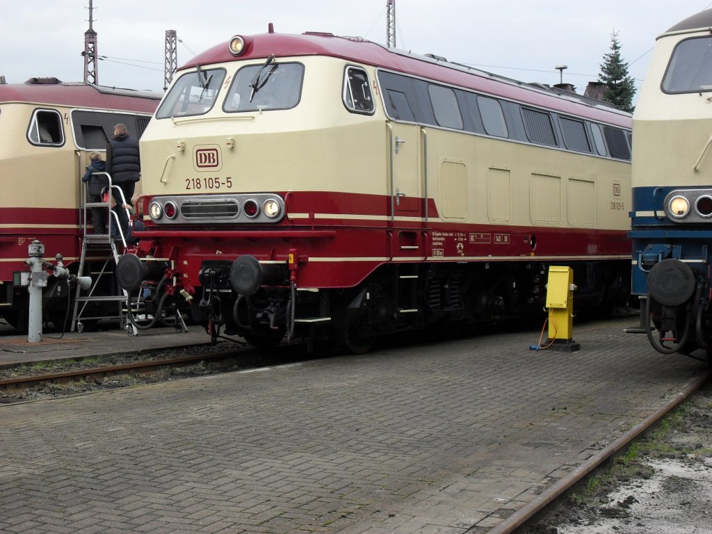 TEE 218 105-5 auf dem BW Fest in Osnabr�ck am 19.9.10