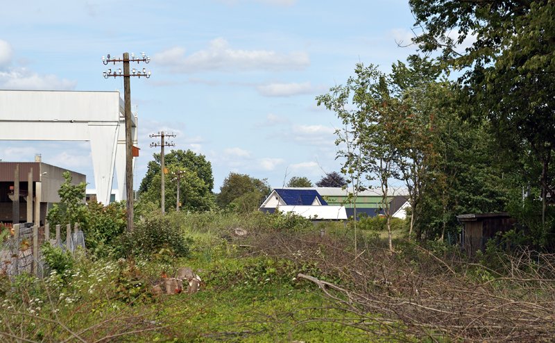Telegrafenmasten an der Strecke Neumnster-Ascheberg In Wankendorf am 18.06.2009.