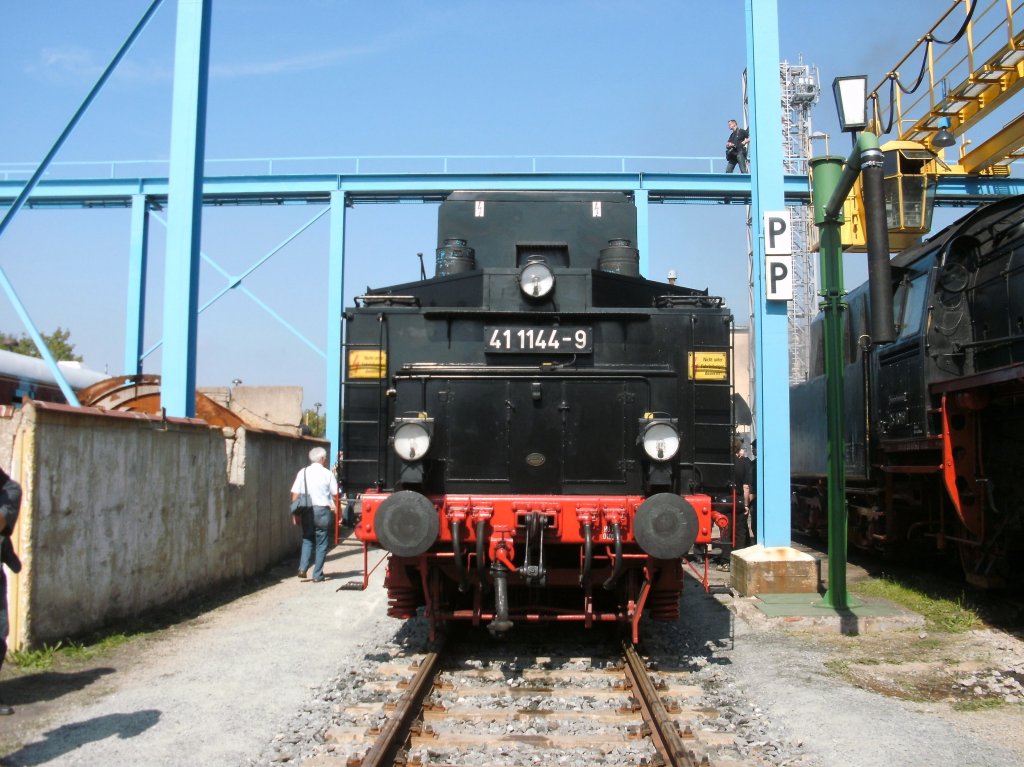 Tender der 41 1144 im DLW Meiningen 3.9.11