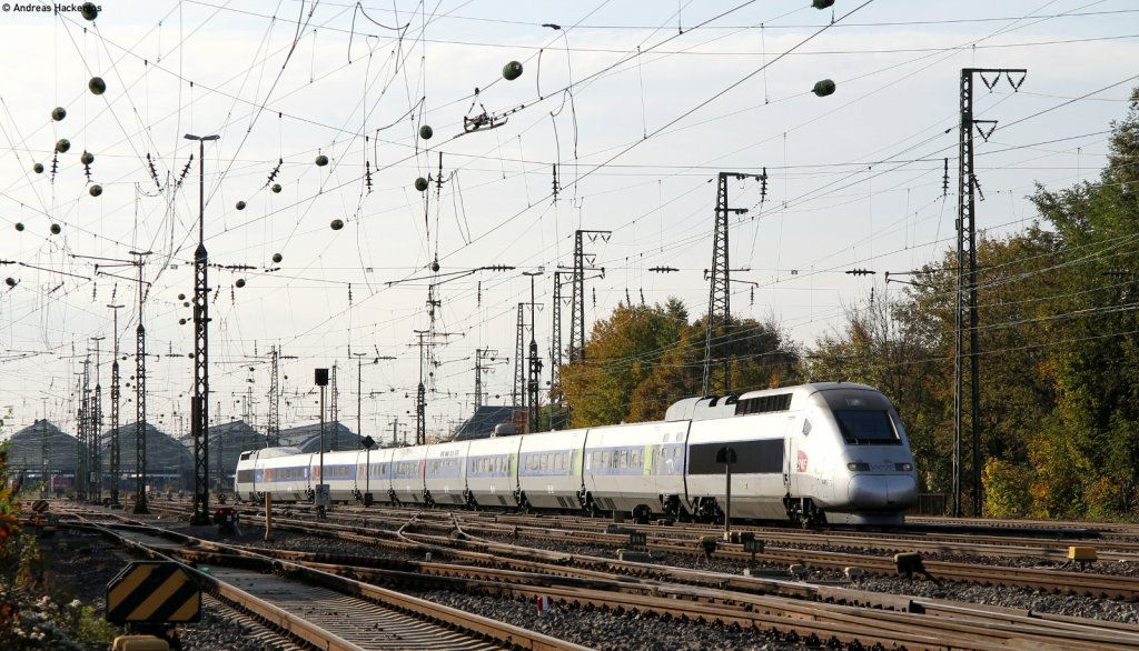 TGV 4412 als ??? in Karlsruhe Hbf 27.10.11