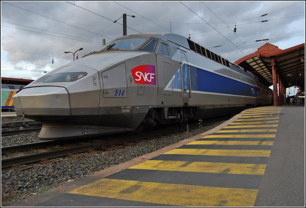 TGV in Straburg. (November 2009)
