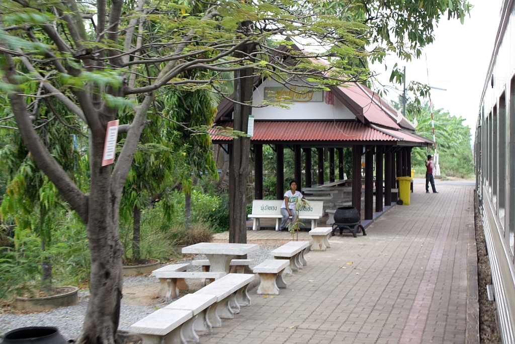Thung Si Thong Station am 27.März 2010.