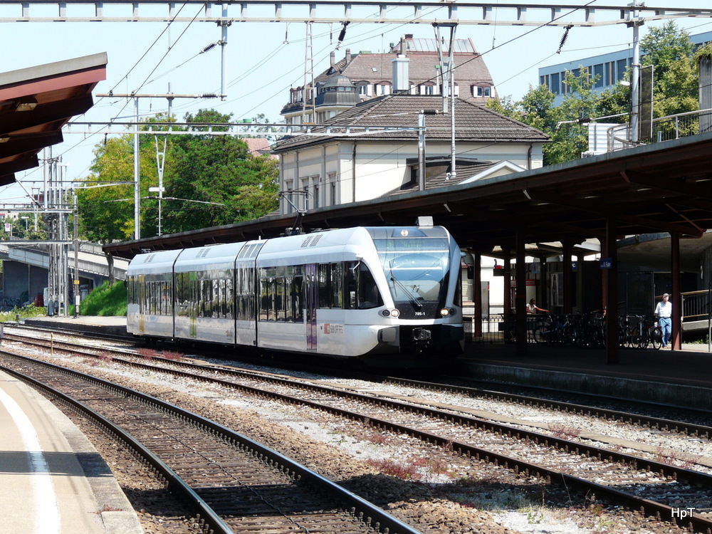 Thurbo - Triebzug RABe 2/8 526 785-1 im Bahnhof St.Gallen-St.Fieden am 09.07.2011