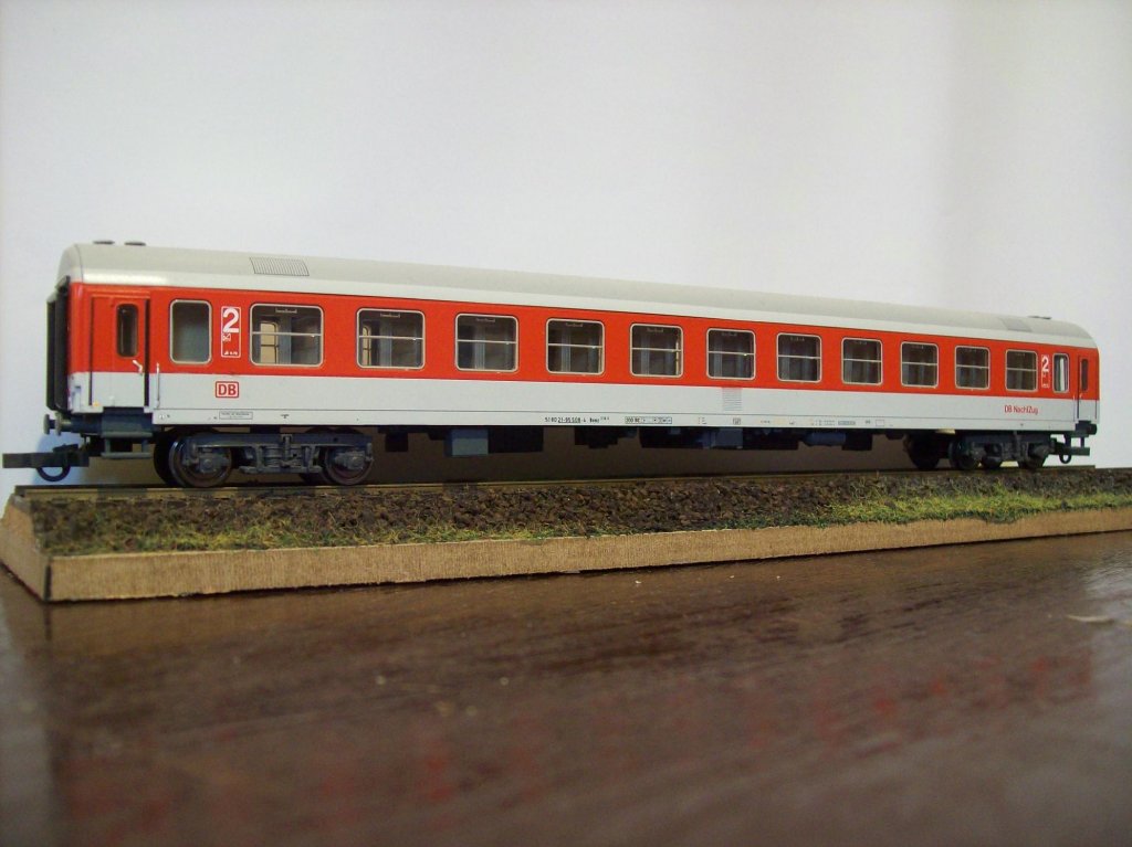 Tillig HO/Sachsenmodelle 2. Klasse  DB NachtZug  Bomz 51 80 21-95 508-4 Wagen