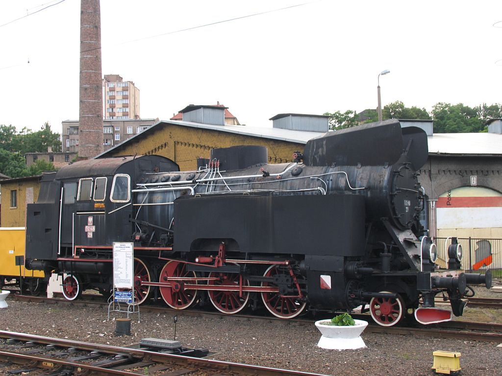 TKt48-29 auf Bahnhof Szczecin Gł�wny am 9-7-2007.