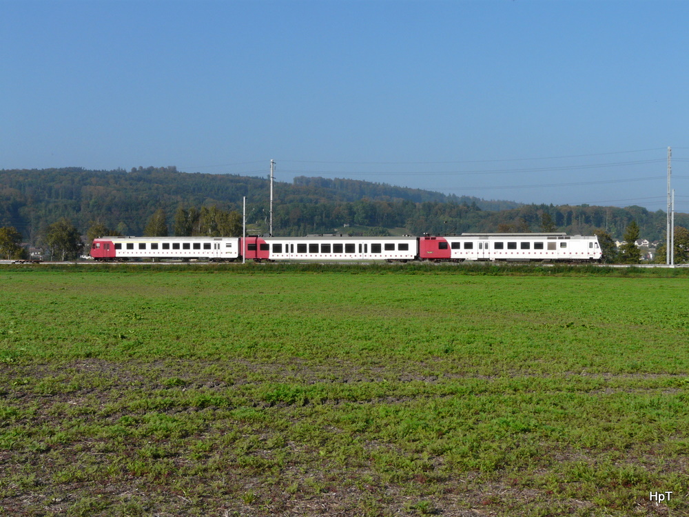 tpf - Regio unterwegs bei Gampelen am 01.10.2011