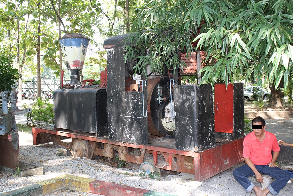 TPI-Ko Kha No.4 (B1't-n2, 750mm, Eigenbau) auf dem Gelände der Rajamangala Lanna University of Technology in Chiang Mai am 22.Oktober 2011.