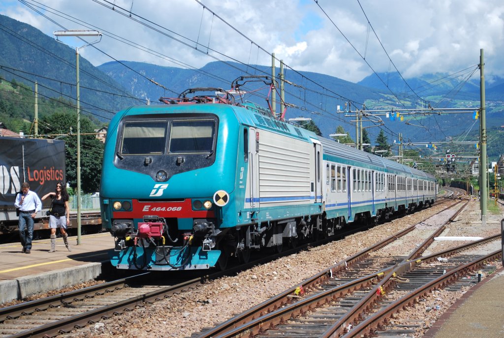 TR Brenner-Meran im Bf Brixen (03.08.10)