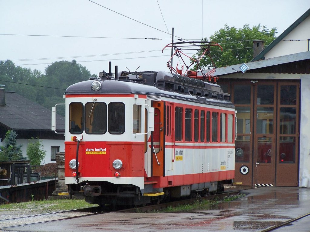 Traunseebahn : B 4 ET 23106 in Vorchdorf am 07/08/10