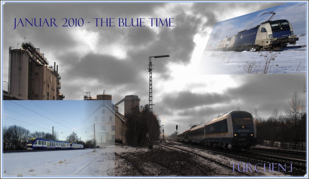 Trchen 1: Der Januar - The Blue Time 
Nur noch 23 Tage, dann ist Weihnachten!
(01.12)
 