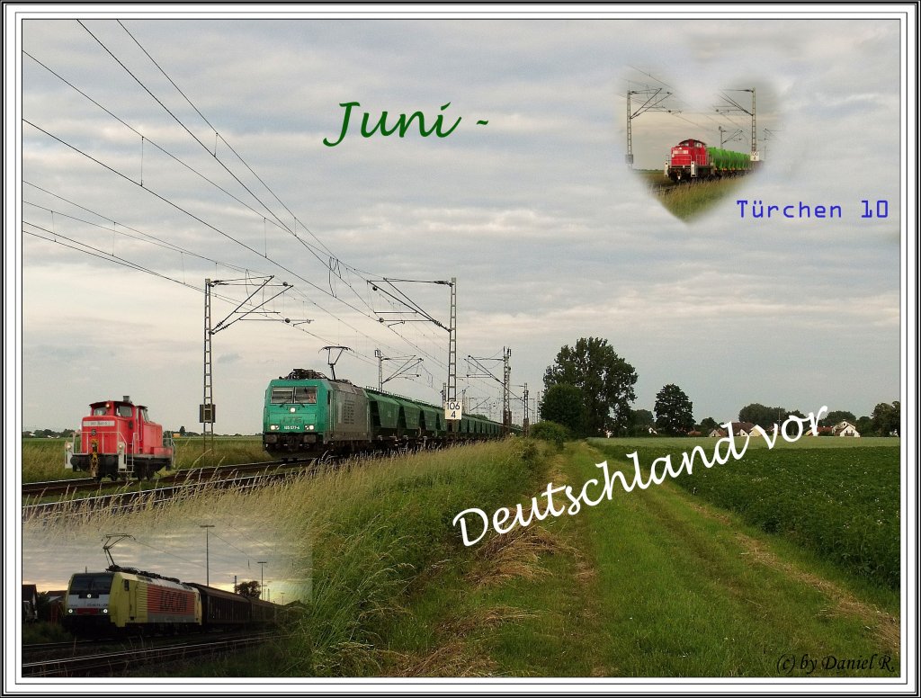 Trchen 10: Der Juni - der Monat der WM in Sdafrika. So fr mich gehts jetzt raus, Witterungsbedingt gibts fr uns Schler heute ein wenig Zeit zum Kamera qulen. 

(10.12.10) 