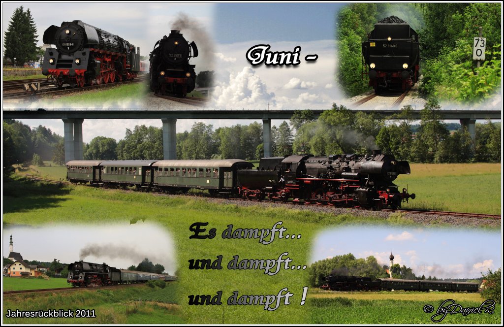 Trchen 11: Juni - Es dampft... und dampft... und dampft ! 