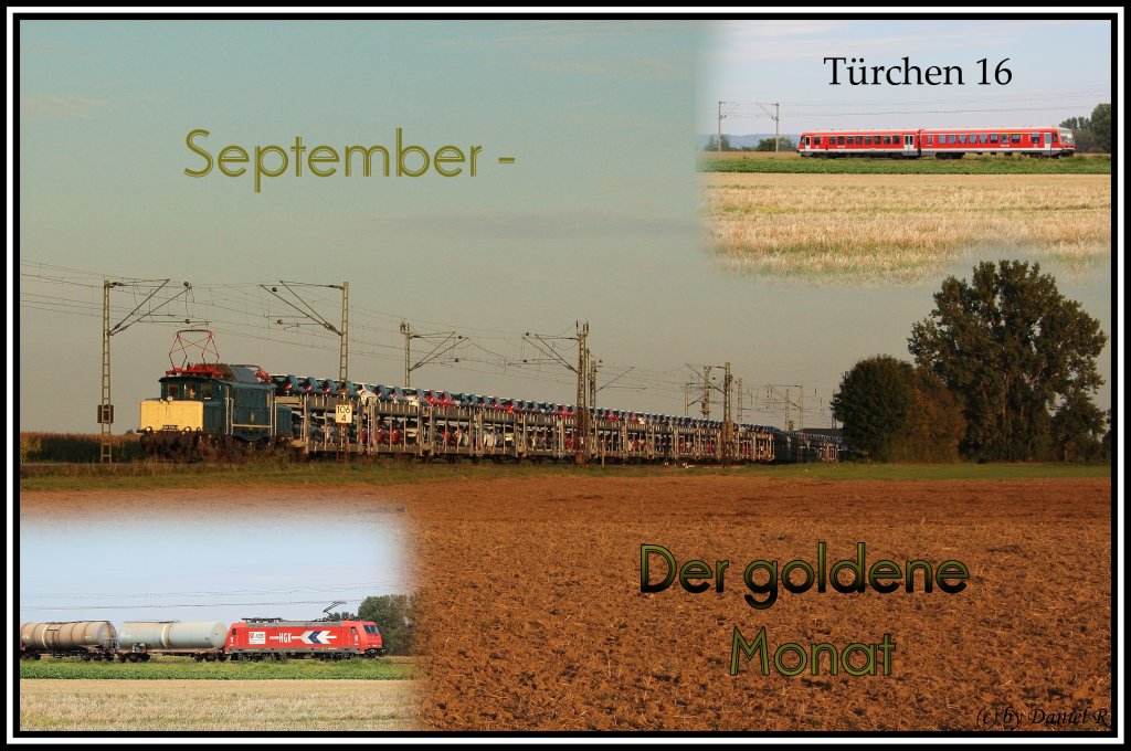 Trchen 16: September- der goldene Monat. Da mir ein kleiner Fehler unterlaufen ist hier der Re-Upload vom September 1. 

(16.12.10)