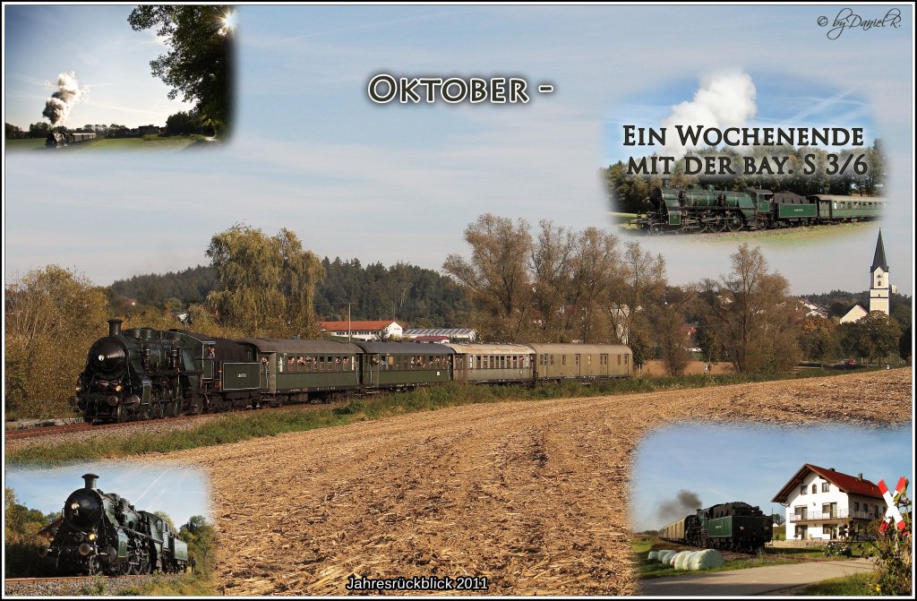 Trchen 19: Oktober - Ein Wochenende mit der bay. S 3/6