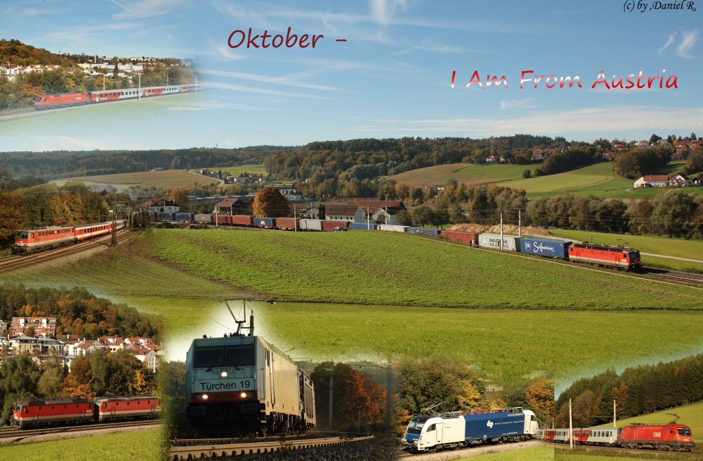 Trchen 19: Oktober - I Am From Austria. Einer der schnsten Tage im ganzen Jahr war jener an dem all diese Bilder entstanden sind. Ich mchte hiermit nochmals ein groes Dankeschn an Juli sagen, mit dem ich bis jetzt immer sehr schne und lustige Fototouren erlebt habe. Is immer echt voll  fett !. Danke fr die schnen Tage mit dir! 