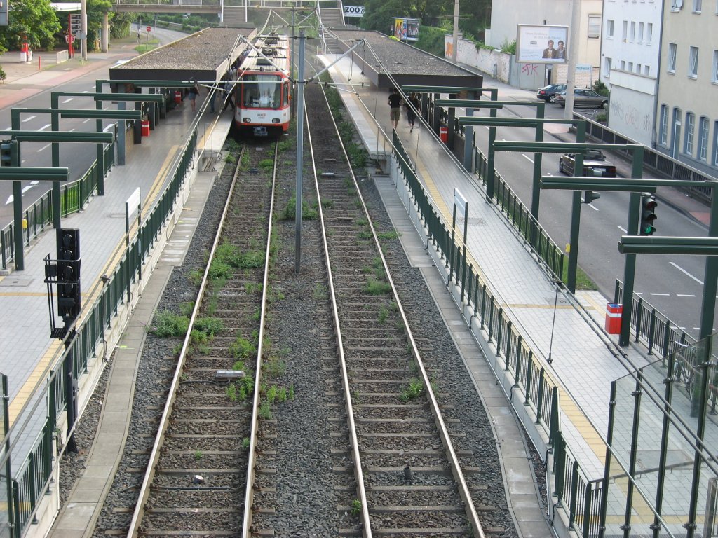 TW 2310 und TW 2??? als Linie 19 Richtung Buchheim am 12.07.2006 in der Haltestelle  Boltensternstrae 