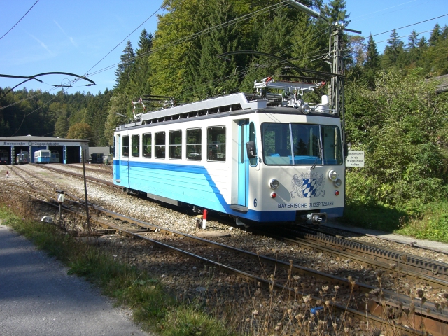 TW 6 kommt von einer Bergfahrt zurck in BW, 27.Sep.2009