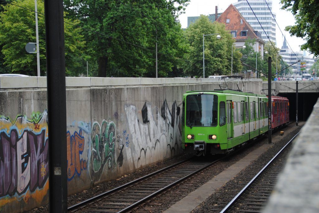 TW 6000 Verband fhrt die verlsst den auf der Tunnelrampe, in Nienburger Strae/Hannover, am 04. Juli 10. 