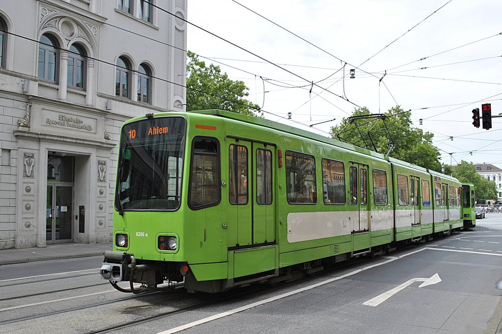 TW 6206, in der Joachimstrae/Hannover am 26.06.2011.