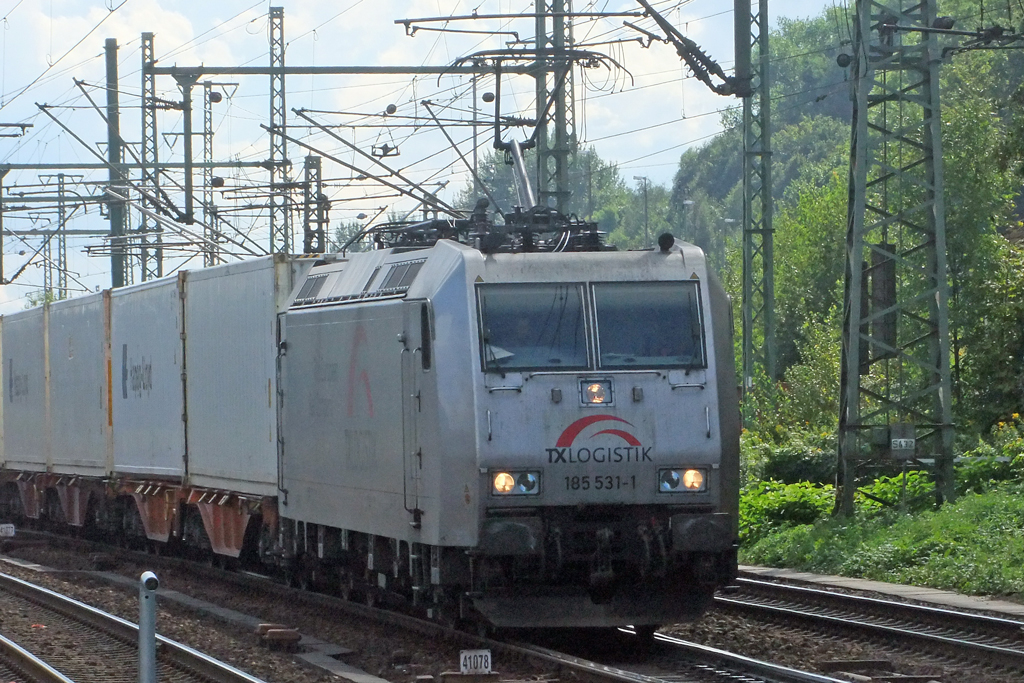 TXL 185 531-1 in Hamburg-Harburg 4.9.2010