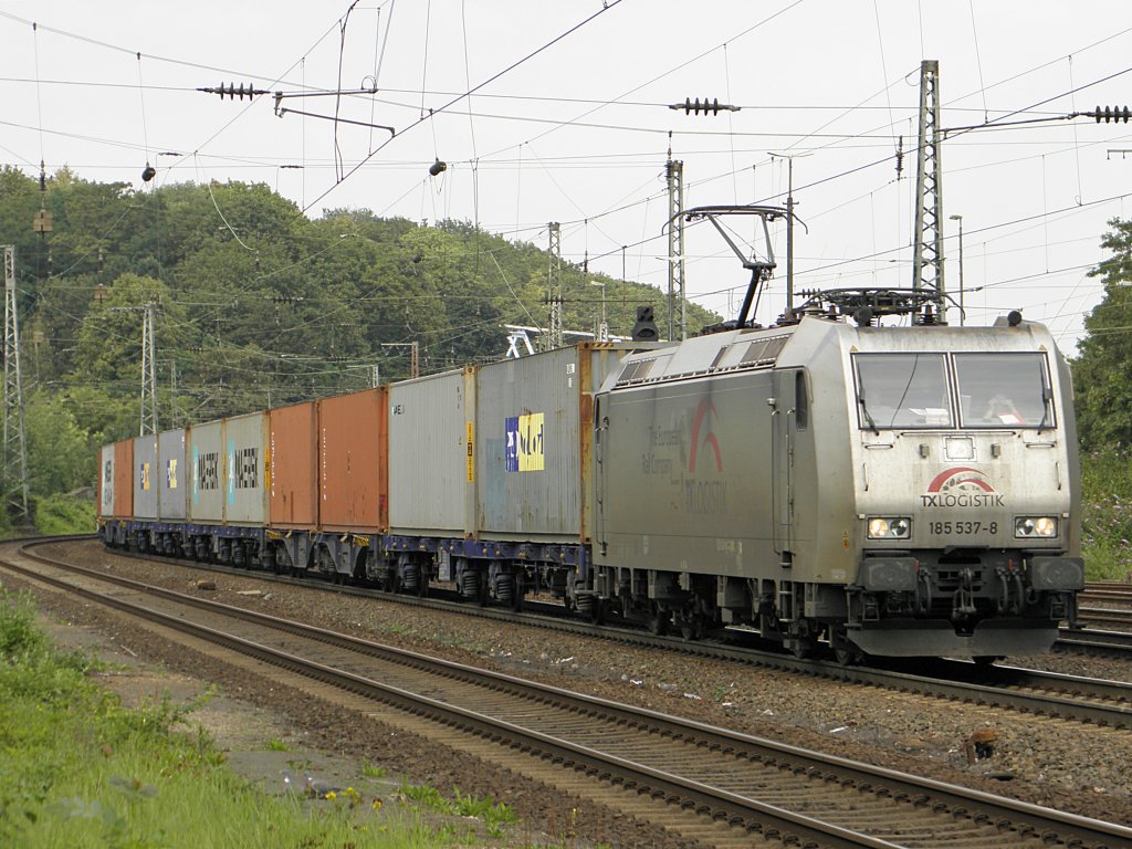 TXL 185 537-8 in Kln West am 5.8.2011