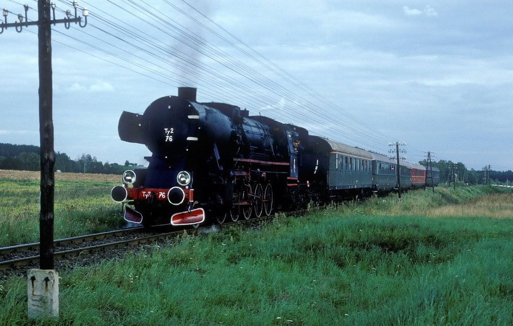 Ty2 76  bei Waplewo  13.08.84