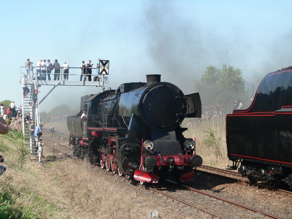 Ty2 911 am 28.4.2012 auf der Dampflokparade in Wolsztyn.