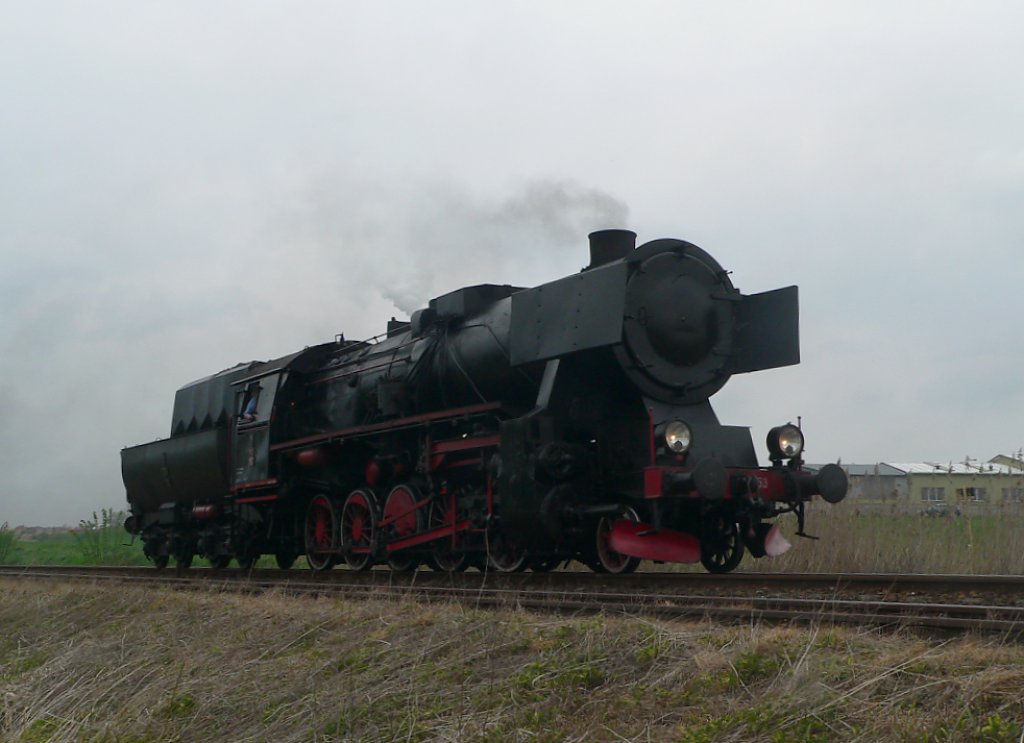 Ty2 953 auf der Dampflokparade in Wolsztyn, 1.5.2010