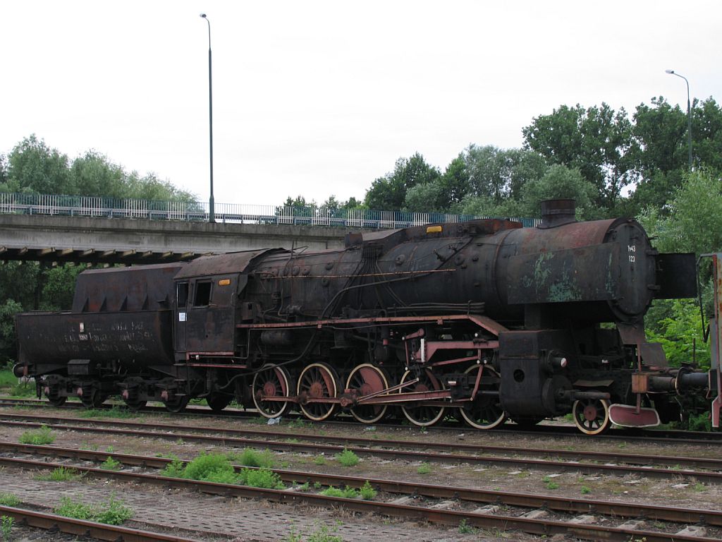 Ty43 123  in Wolsztyn am 10-07-2007.