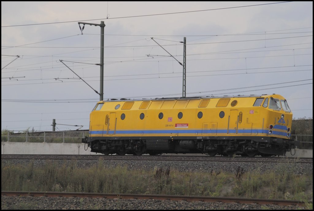 U-Boot 229 147-4, Solo am 04.08,10 fhrt in Richtung Lehrte.