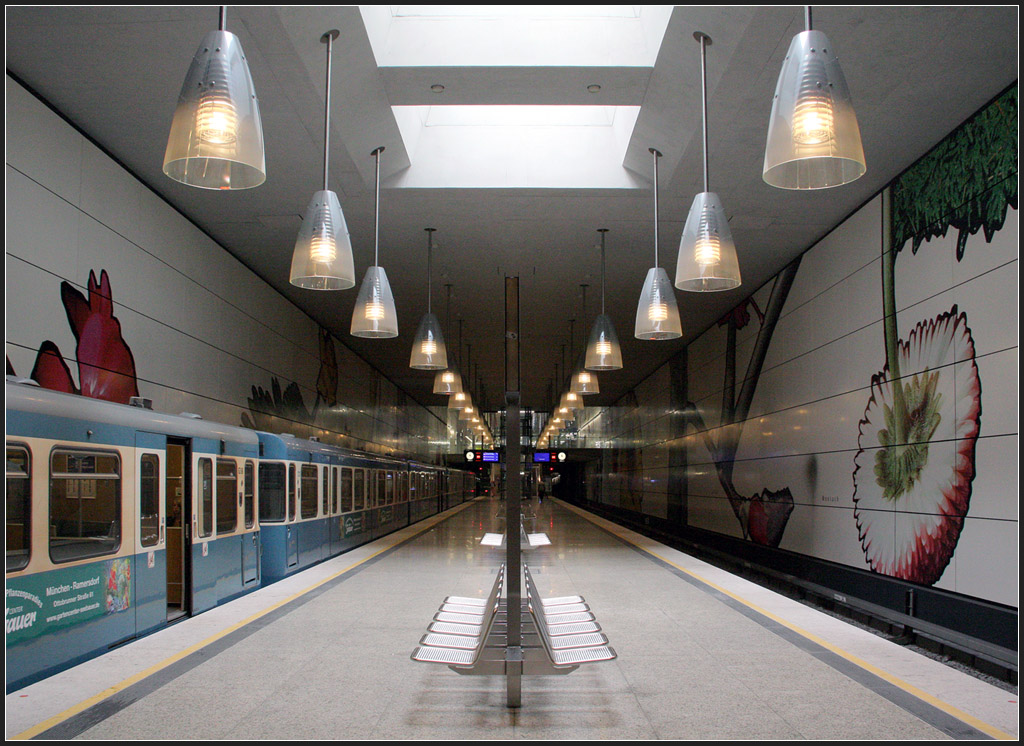 UStationshalle Am 10.12.2010 wurde die Münchener UBahn zum letzten