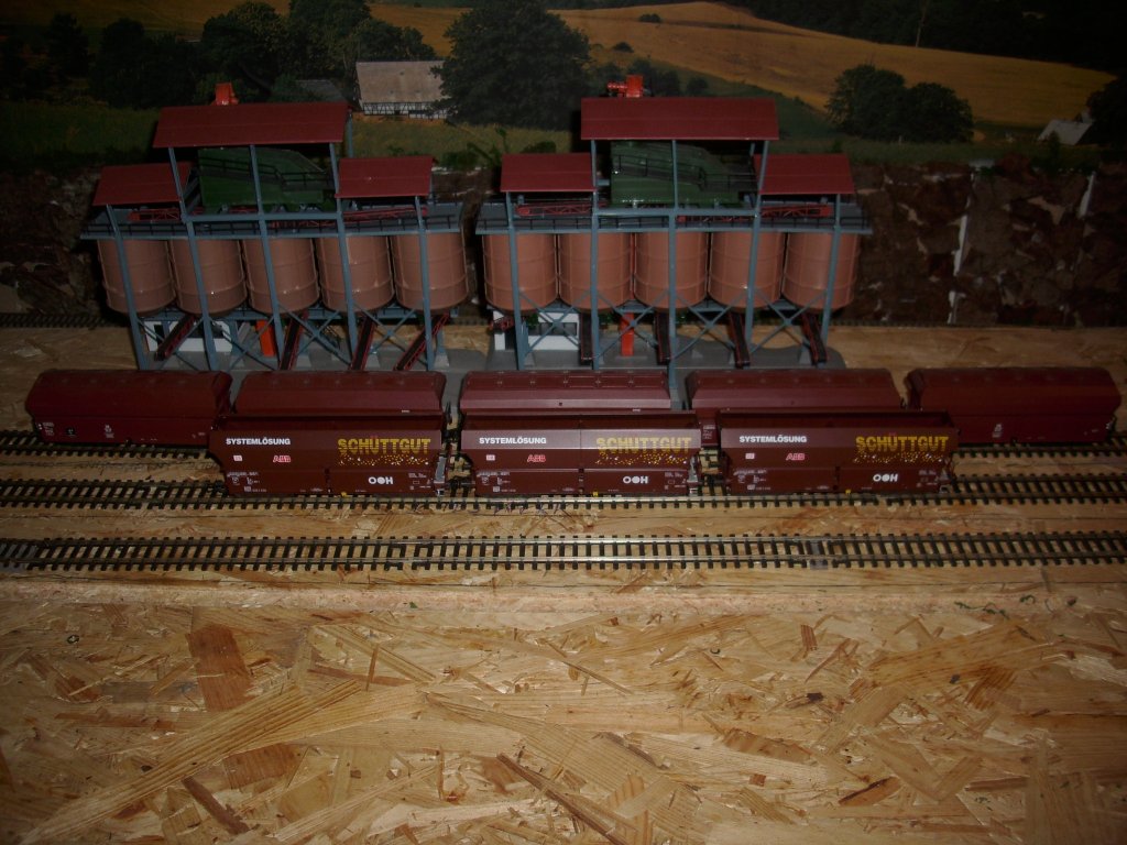 ber Mangel an Arbeit kann das Kieswerk auf meiner neuen Anlage nicht klagen.