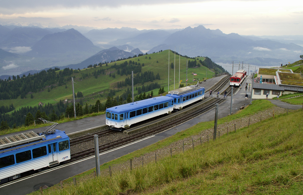 berblick auf Rigi Kulm, 3.August.2011