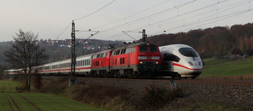 Uhingen km 35,4 
IC  Richtung Tu
ICE Richtung TS