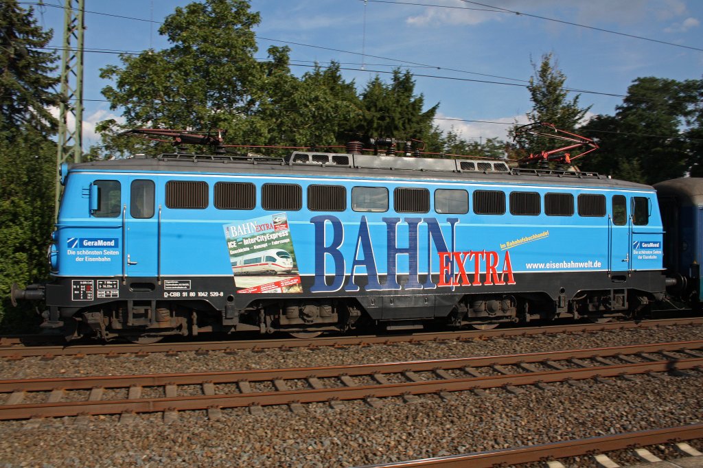 Und die Breitseite 1042 520 am 5.9.10 in D�sseldorf-Angermund