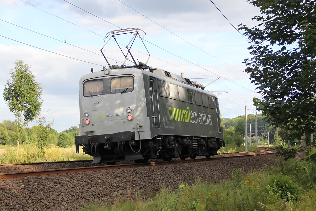 Und Nachschuss auf RailAdventure 139 558-1 als Tfzf in Fahrtrichtung Eisenach. Aufgenommen am 11.03.2012 nhe Eisenach Opelwerk.