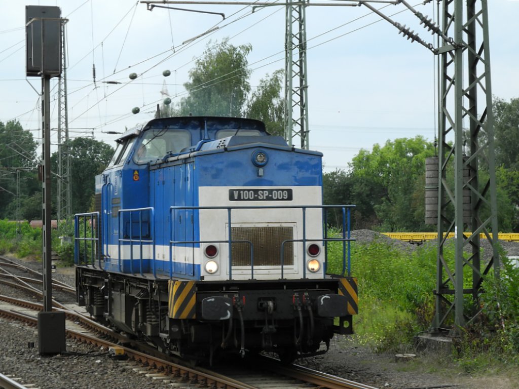 V 100-SP-009 in Dortmund-Mengede (10.08.2011)