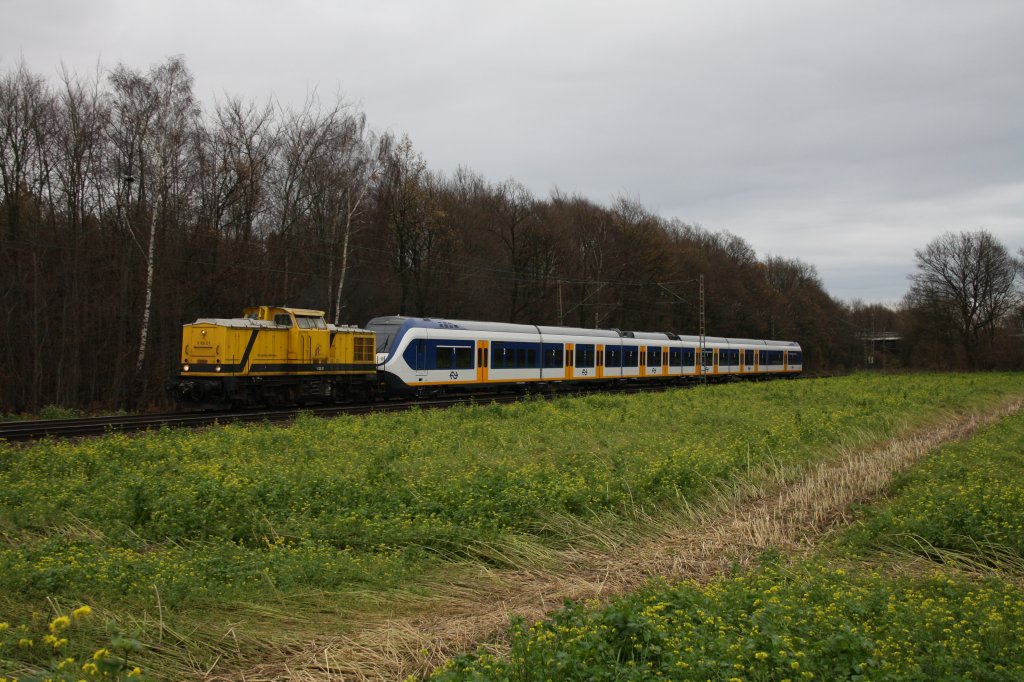 V 100.01 mit einem 26er SLT fr die NS am 25.11.09