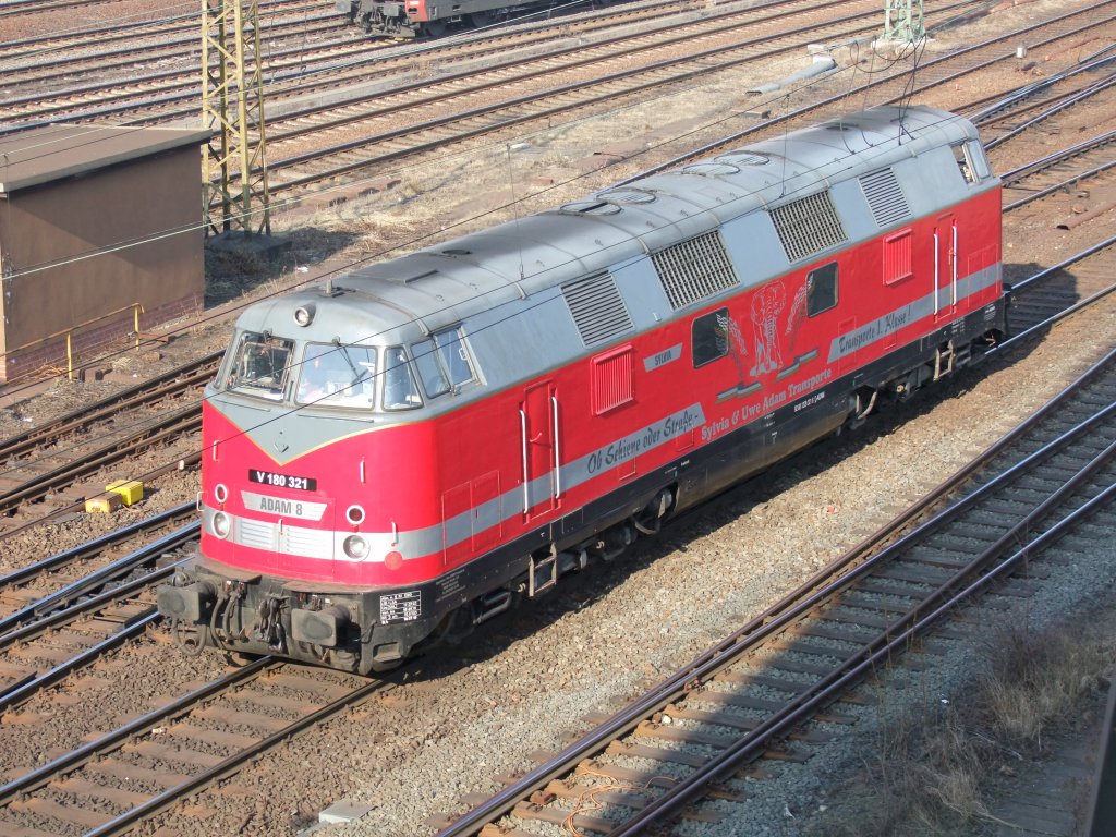 V 180 321 alias Adam 8 am 3. M�rz in Halle/Saale