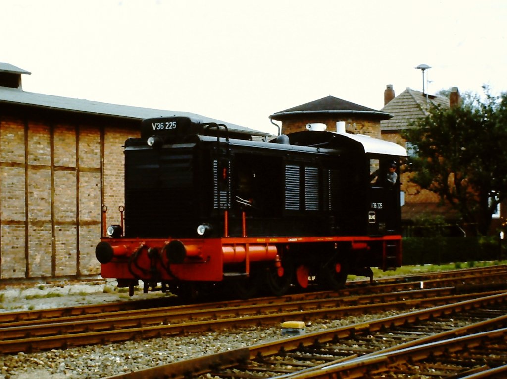 V 36 225 des VBV - Verein Braunschweigische Verkehrsfreunde e. V. - Anfang der 1980er Jahre.