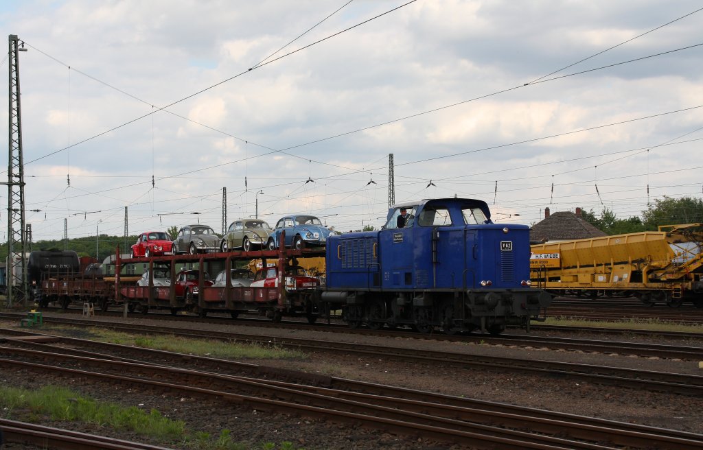 V 62 am 16.05.10 in Darmstadt Kranichstein zur Feier 175 Jahre Deutsche Eisenbahn.