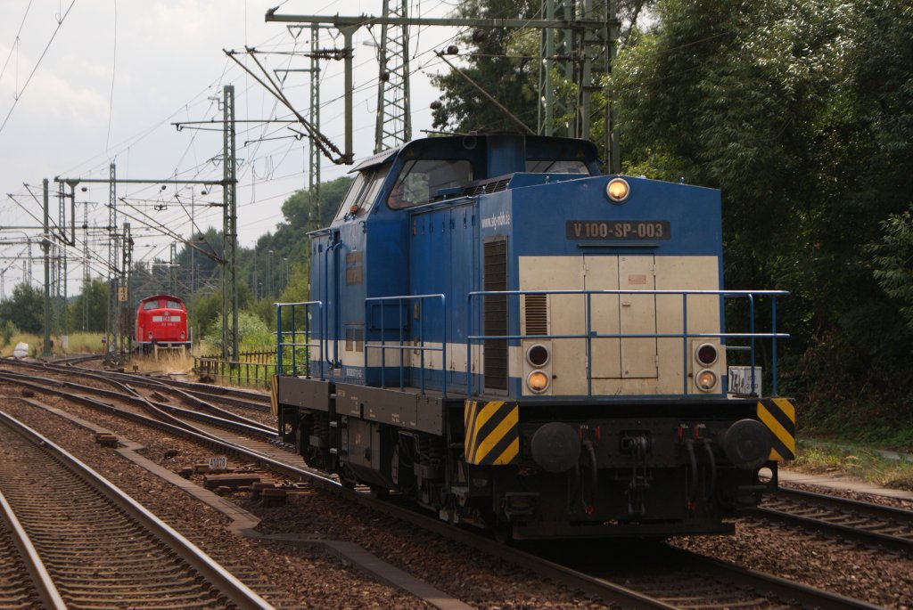 V100-SP-003 als Lz in Hamburg-Harburg am 01.08.2010