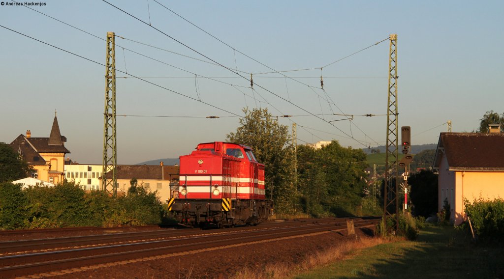 V100.01 als Tfzf 93742 (Brackwerde Gbf-Darmstadt Kranichstein) bei Geisenheim 1.8.12