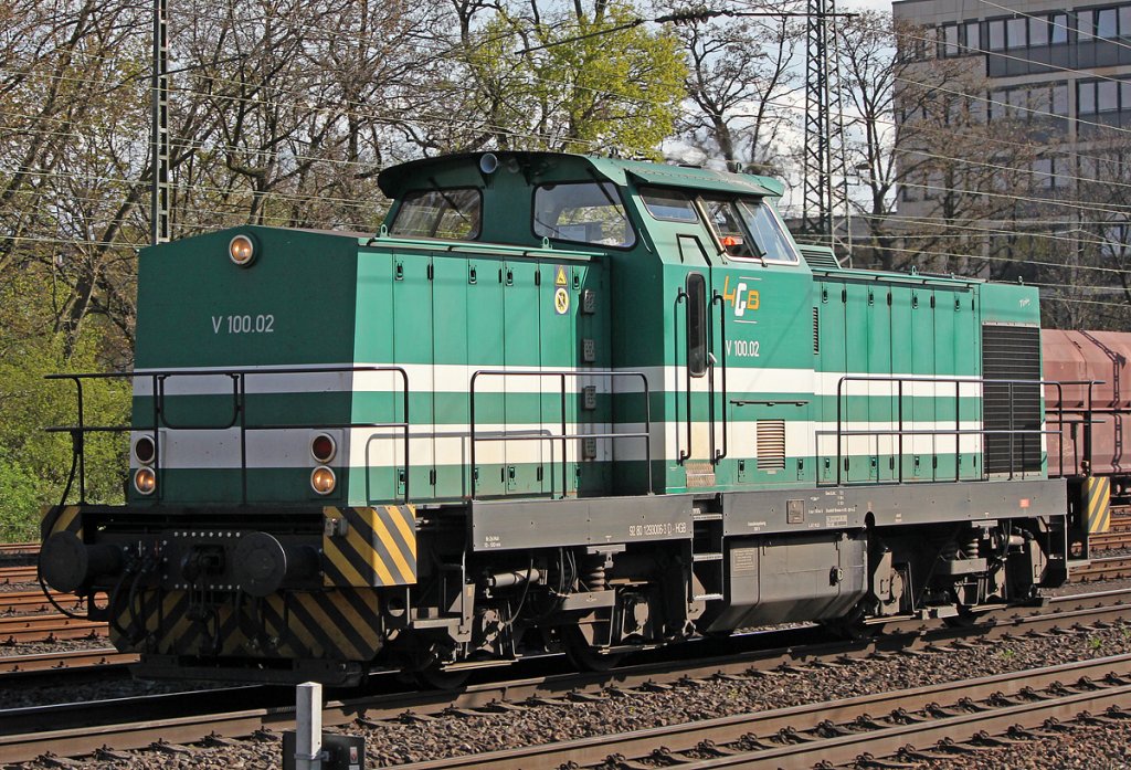 V100.02 der HGB Lz in Kln West am 11.04.2012