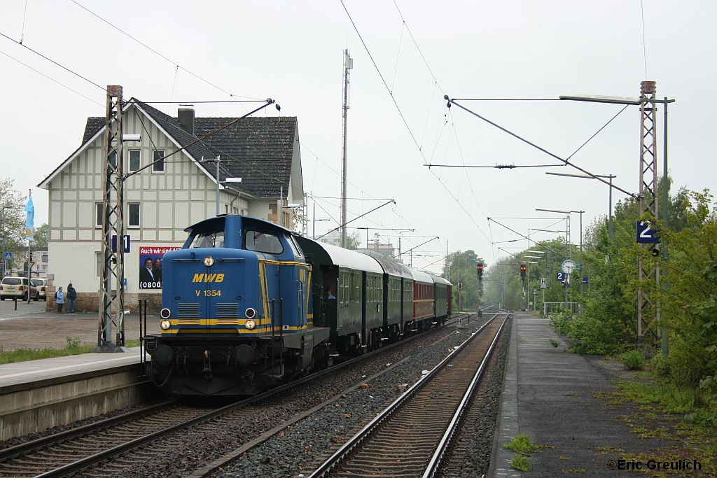 V1354 der MWB am 13.5.10 in Barsinghausen.