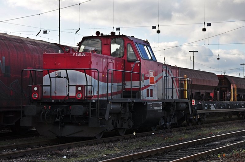 V150.05 jetzt fr die BBL unterwegs in Karlsruhe am 04.12.09